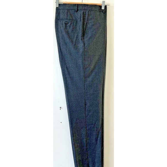 Jos A Bank 1905 Dress Pants 40" waist Gray Wool Herringbone Flat Front - Picture 1 of 5